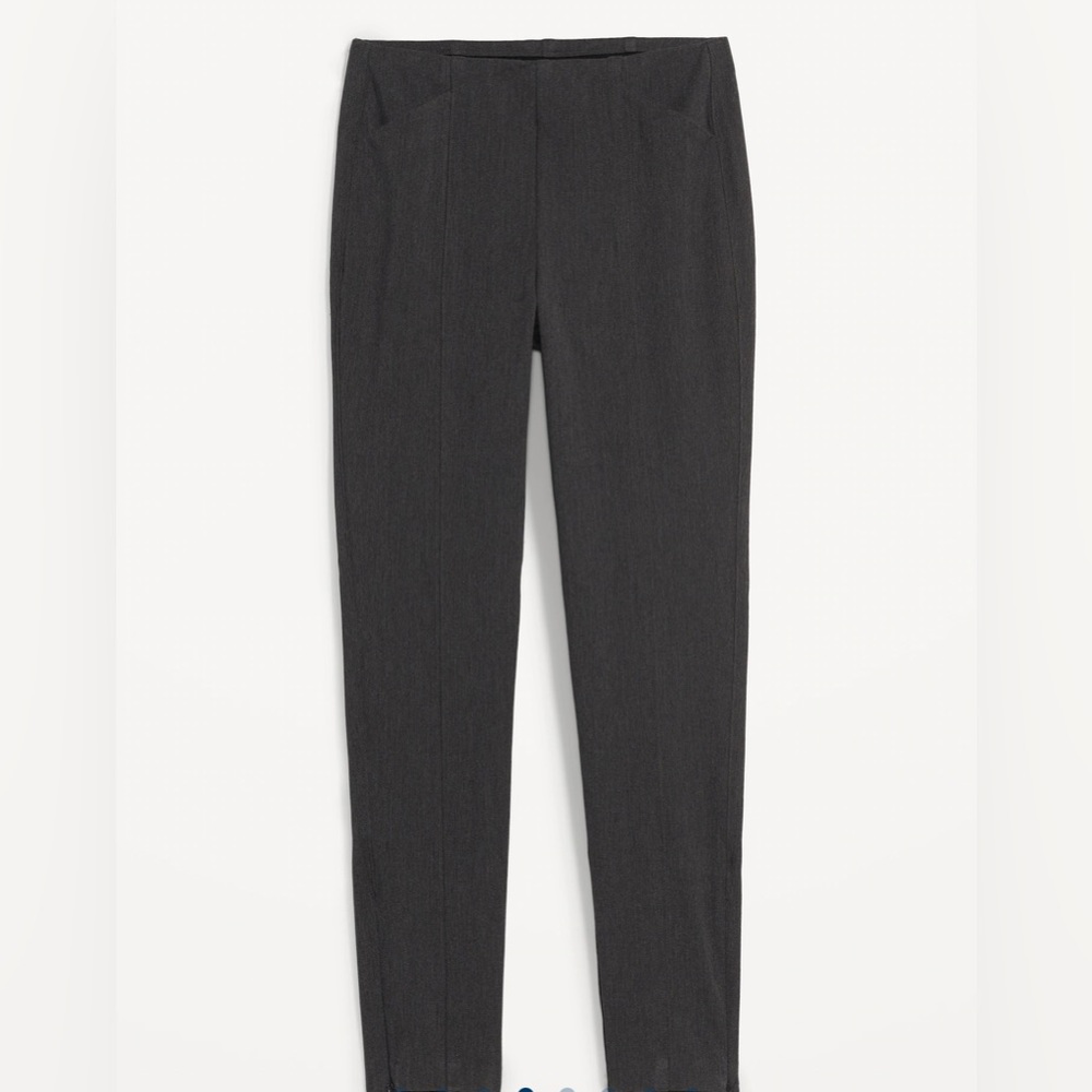 Old Navy High-Waisted Pixie Skinny Ankle Pants Women Pull-on slacks high-rise L